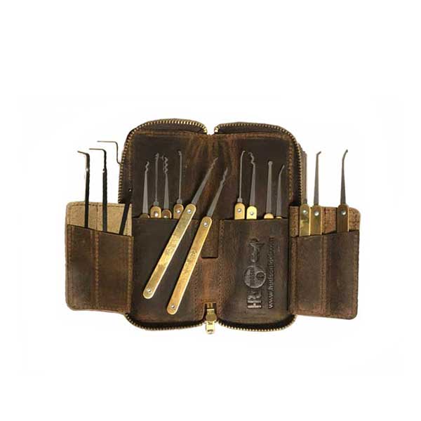 HPC - Renegade Lock Pick Set with Leather Case - 16 Pieces - UHS Hardware