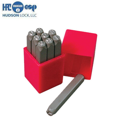 HPC - Die Stamp Number / Figure Set -  1/8" - for the HPC SA-7 Stamp Aligner