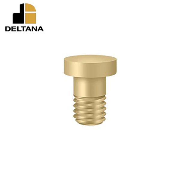 Deltana - Extended Button Tip for Solid Brass Hinges - Optional Finish