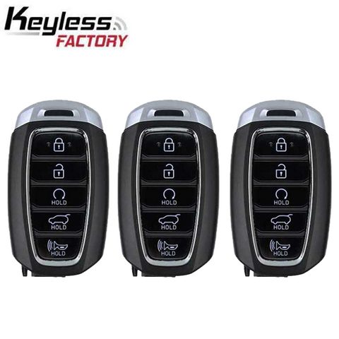 3 x 2020-2022 Hyundai Palisade / 5-Button Smart Key / PN: 95440-S8010 / TQ8-FOB-4F29 (AFTERMARKET) (Pack Of 3) - UHS Hardware