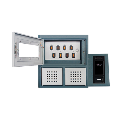 Landwell - I Keybox - Intelligent Key Management System - Android OS - Single Cabinet - Key Safe - RFID - 2 Locks - 8 Key slots - UHS Hardware