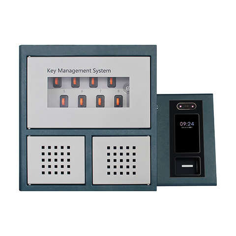 Landwell - I Keybox - Intelligent Key Management System - Android OS - Single Cabinet - Key Safe - RFID - 2 Locks - 8 Key slots - UHS Hardware
