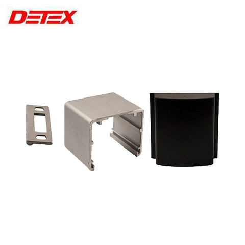 Detex - DTX-NSK-628 - Narrow Stile Door Kit - Value Series - 2" Stile Converter - 628 - Satin Aluminum - UHS Hardware