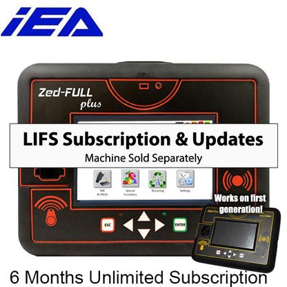Unlimited LIFS Subscription 1 Month - 24 Months for IEA Zed Full - VAG CANBUS / VAG K-LINE / VAG UDS OBD - ( Machine Sold Separately )