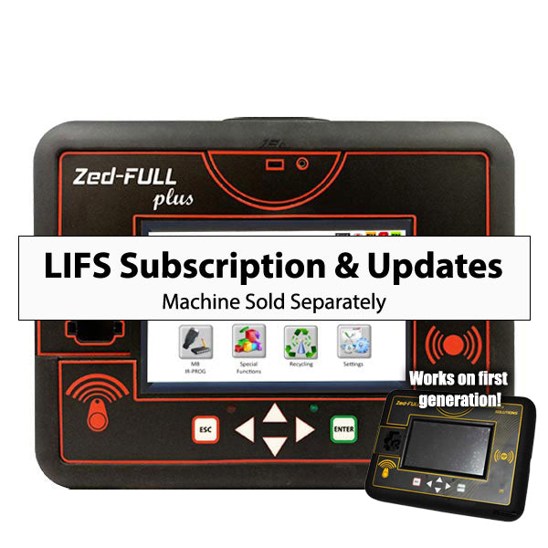 5+ Day Unlimited LIFS Subscription for IEA Zed Full - ( machine sold separately ) - UHS Hardware