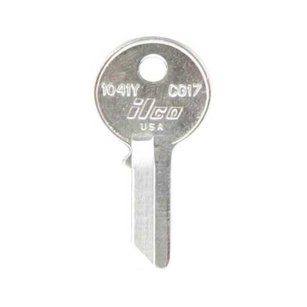 1041Y-CG17 CHICAGO Key Blank -  ILCO - UHS Hardware