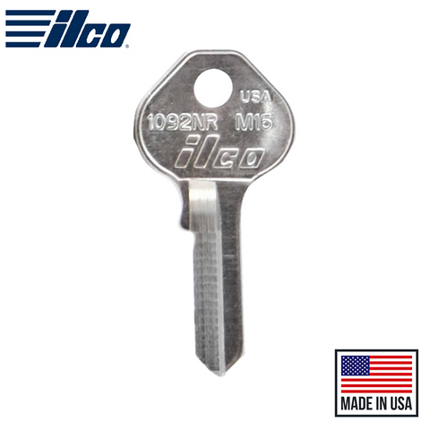 1092NR-M16 MASTERLOCK Key Blank - ILCO - UHS Hardware
