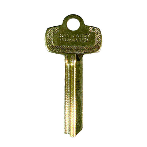 1A1J1 - BEST J Key Blank - 6 or 7 Pin - ILCO - UHS Hardware