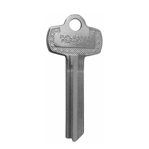 1A1K1 - BEST K Key Blank - 6 or 7 Pin - ILCO - UHS Hardware