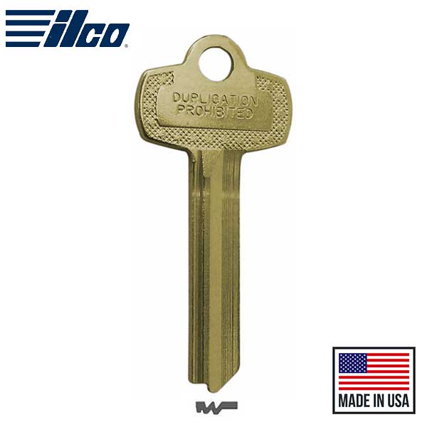 1A1TB1 - BEST TB Key Blank - 6 or 7 Pin - ILCO - UHS Hardware