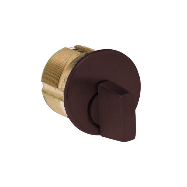 ILCO - 7161 - Turnknob Mortise Cylinder - 1" - Adams Rite Cam - 10B - Oil Rubbed Bronze - Grade 1 - UHS Hardware