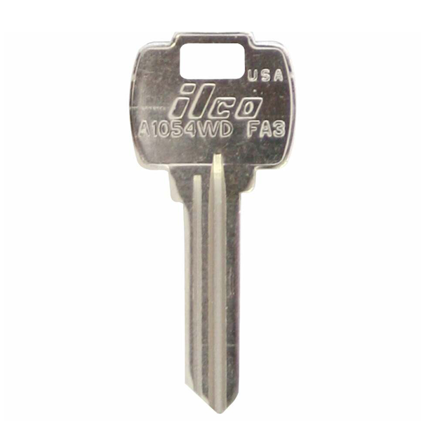 A1054WD-FA3 FALCON Key Blank - 6 Pin or Disc - ILCO - UHS Hardware