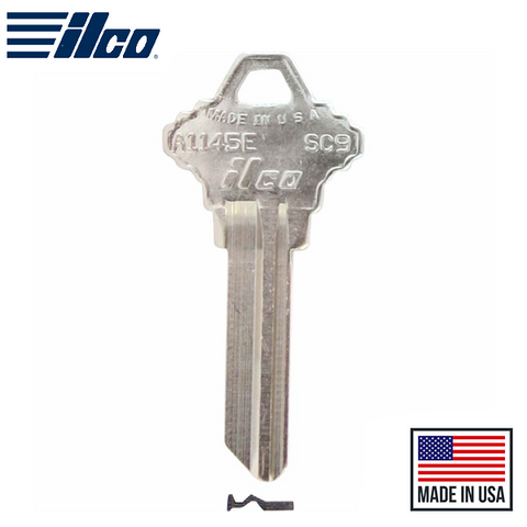 A1145E-SC9 SCHLAGE Key Blank - 6 Pin or Disc - ILCO - UHS Hardware