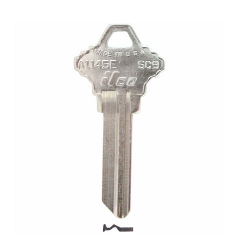 A1145E-SC9 SCHLAGE Key Blank - 6 Pin or Disc - ILCO - UHS Hardware