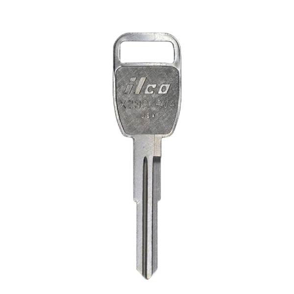 1995-2004 KIA - KK2 - X240 - Metal Head Key – UHS Hardware