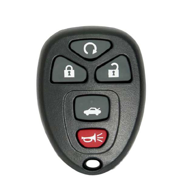 2004-2010 GM / 5-Button Keyless Entry Remote / PN: 22733524 / KOBGT04A (AFTERMARKET) - UHS Hardware