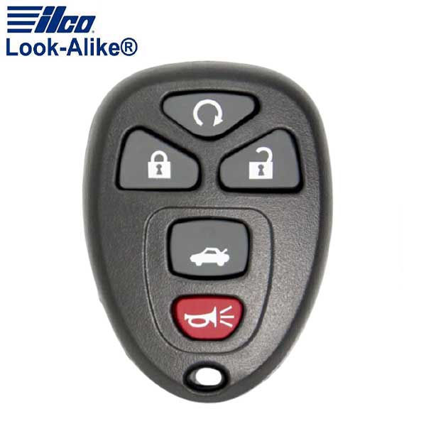 2006-2010 GM / 5-Button Keyless Entry Remote / PN: 10337867 / OUC60270 (AFTERMARKET) - UHS Hardware