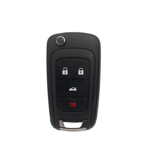 2013 - 2015 Buick / Chevy / GMC / 4-Button Remote Flip Key / PN: FLIP-GM-4B1HS / OHT01060512 (AFTERMARKET) - UHS Hardware