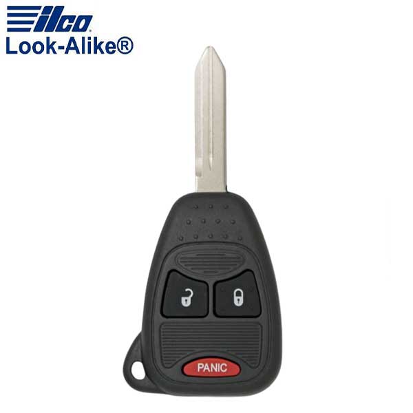 2004-2018 Jeep Patriot / 3-Button Remote Head Key / PN: 68001705AB / OHT692427AA (AFTERMARKET) - UHS Hardware