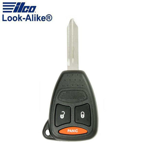 2005-2012 Dodge / Mitsubishi / 3-Button Remote Head Key / PN: 05183348AA / KOBDT04A (AFTERMARKET) - UHS Hardware