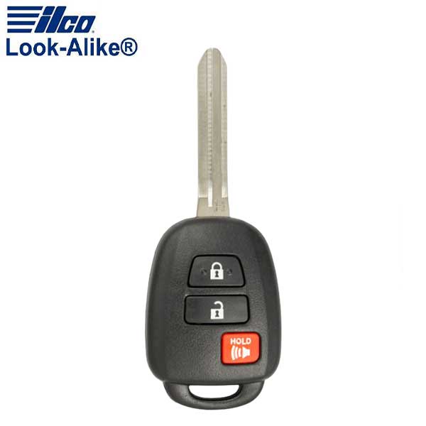 2014-2019 Toyota / 3-Button Remote Head Key / PN: 89071-0R040 / GQ4-52T (AFTERMARKET) - UHS Hardware