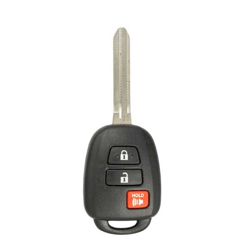 2014-2019 Toyota / 3-Button Remote Head Key / PN: 89071-0R040 / GQ4-52T (AFTERMARKET) - UHS Hardware
