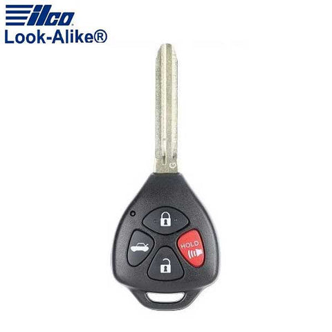 2010-2015 Toyota / 4-Button Remote Head Key / PN: 89070-02620 / GQ4-29T (AFTERMARKET) - UHS Hardware