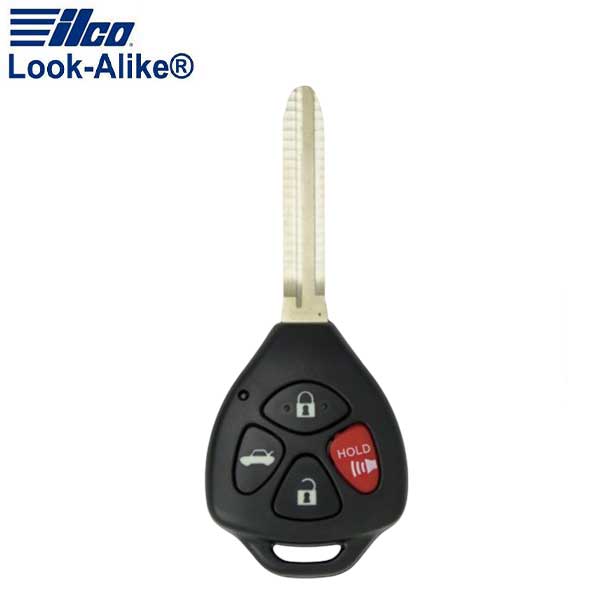 2006-2011 Toyota / 4-Button Remote Head Key / PN: 89070-06231 / HYQ12BBY (AFTERMARKET) - UHS Hardware