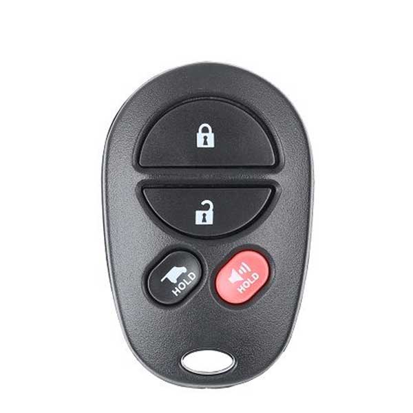 2008-2017 Toyota Sequoia / 4-Button Keyless Entry Remote / PN: 89742-0C040 / GQ43VT20T (AFTERMARKET) - UHS Hardware
