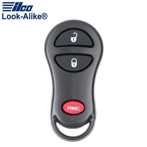 2001-2004 Chrysler Dodge / 3-Button Keyless Entry Remote / PN: 04686481AF / GQ43VT17T (AFTERMARKET) - UHS Hardware