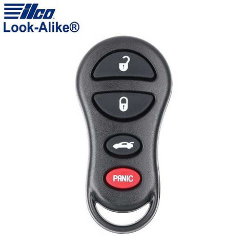 2001-2006 Chrysler Dodge / 4-Button Keyless Entry Remote / PN: 04602260AA / 04602260AD (AFTERMARKET) - UHS Hardware