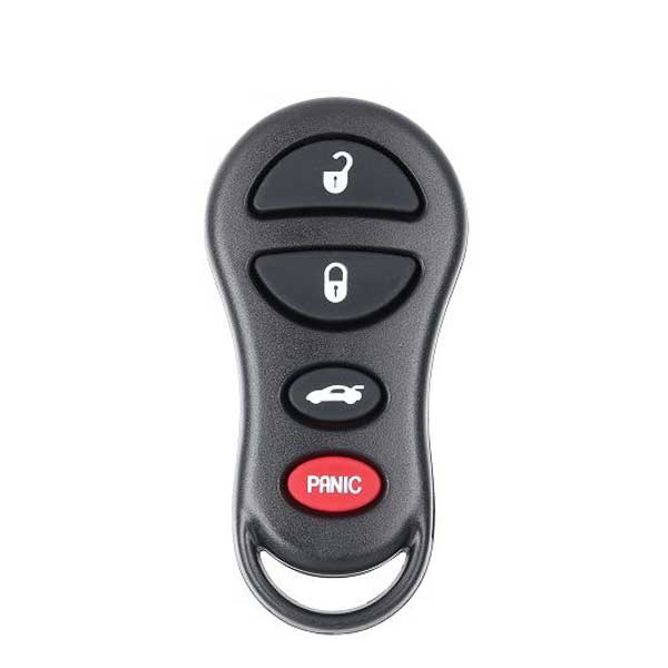 2001-2006 Chrysler Dodge / 4-Button Keyless Entry Remote / PN: 04602260AA / 04602260AD (AFTERMARKET) - UHS Hardware
