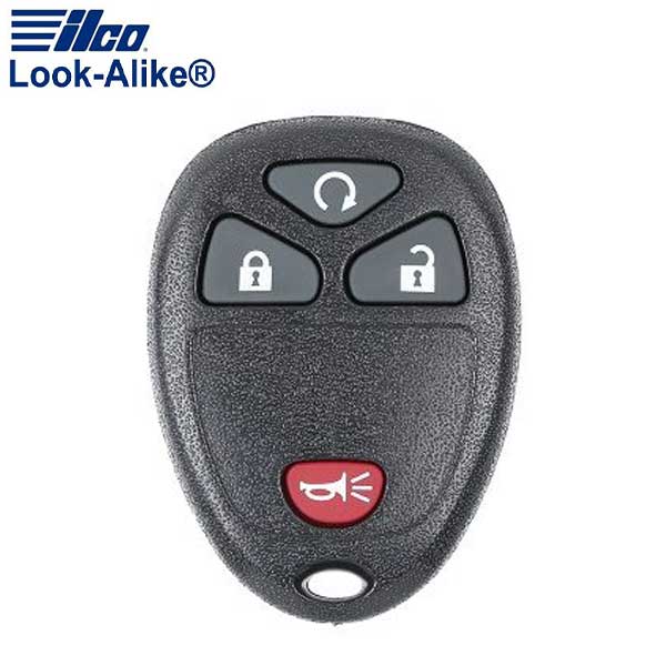 2005-2011 GM / 4-Button Keyless Entry Remote / PN: 15114374 / KOBGT04A (AFTERMARKET) - UHS Hardware