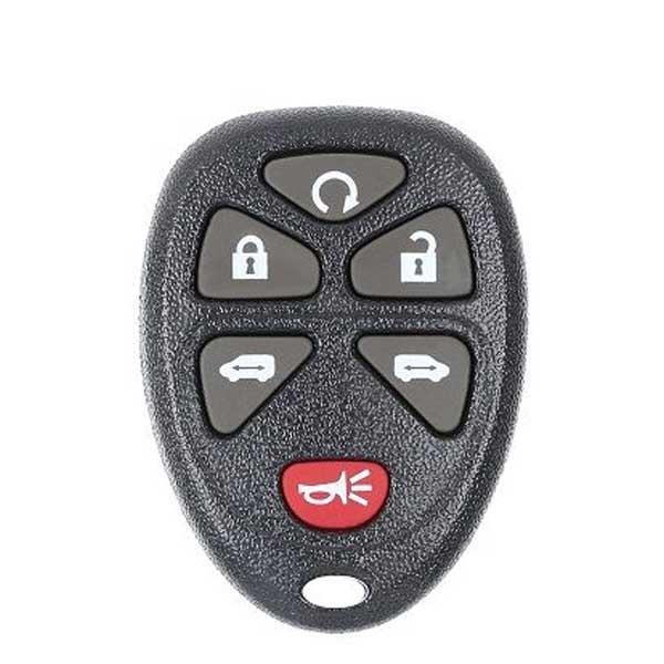 2005-2011 GM / 6-Button Keyless Entry Remote / PN: 15114376 / KOBGT04A (AFTERMARKET) - UHS Hardware