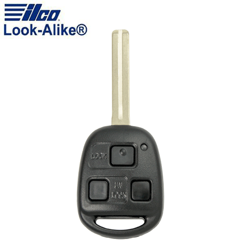 2001 - 2008 Lexus ES / RX / 3-Button Remote Head Key / PN: RHK-LEXUS-3B2 / HYQ12BBT (AFTERMARKET) - UHS Hardware