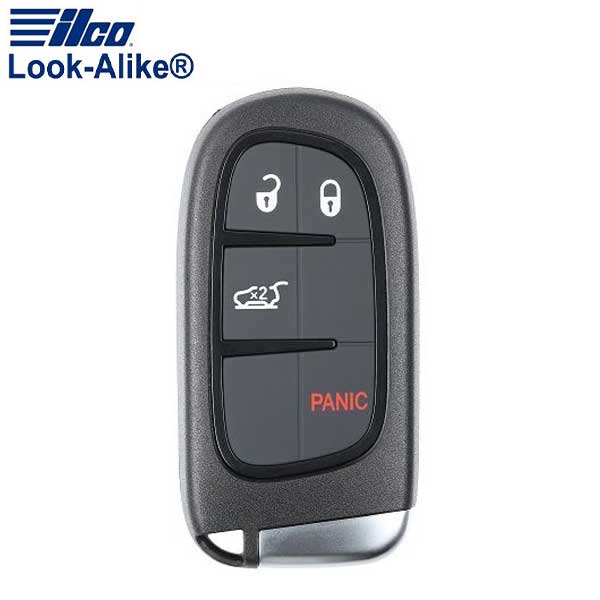 2014-2019  Jeep Cherokee / 4-Button Smart Key / PN: 68159656AF / GQ4-54T (AFTERMARKET) - UHS Hardware