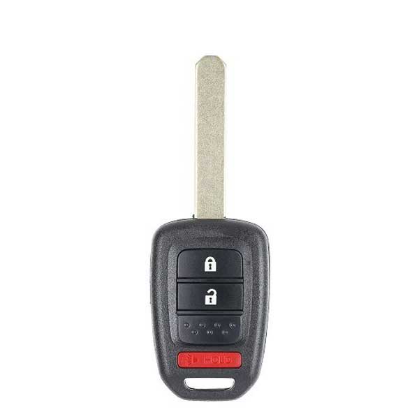 2013-2014 Honda / 3-Button Remote Head Key / PN: 35118-TY4-A00 / MLBHLIK6-1T (AFTERMARKET) - UHS Hardware