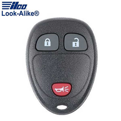 2005-2011 GM / 3-Button Keyless Entry Remote / PN: 15777636 / KOBGT04A (AFTERMARKET) - UHS Hardware
