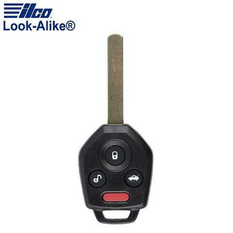 2009-2014 Subaru / 4-Button Remote Head Key / PN: 57497-AJ00A / CWTWBU766 (AFTERMARKET) - UHS Hardware