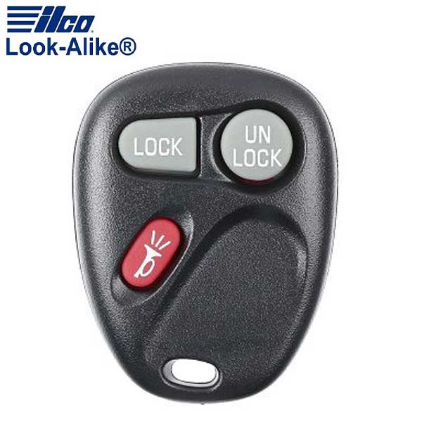2001-2011 GM / 3-Button Keyless Entry Remote / PN: 15042968 / KOBLEAR1XT (AFTERMARKET) - UHS Hardware