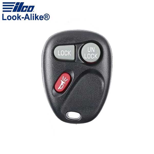 1998-2002 GMC / 3-Button Keyless Entry Remote / PN: 15732803/ KOBUT1BT ( AFTERMARKET ) - UHS Hardware