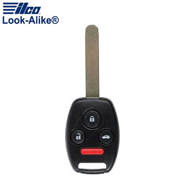 2005-2006 Honda / 4-Button Remote Head Key / PN: 35111-S9A-305 / 0UCG8D-380H-A (AFTERMARKET) - UHS Hardware