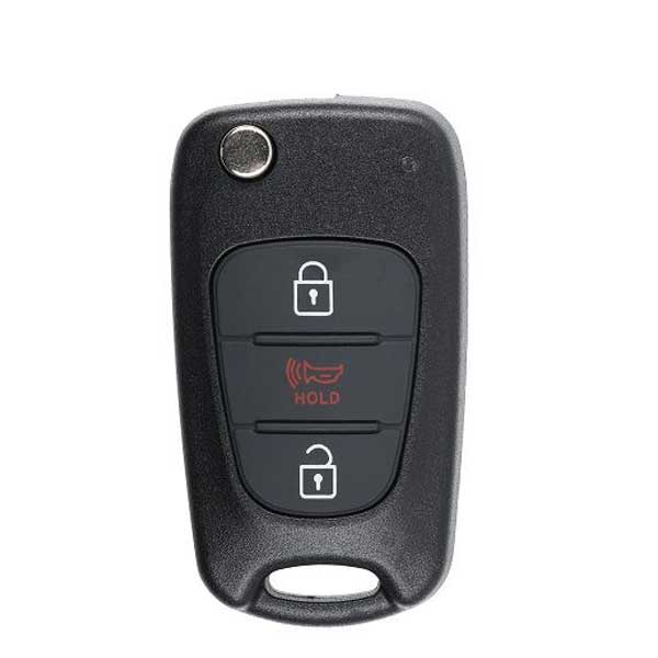 2010-2012 Kia Soul / 3-Button Flip Key / PN: 95430-2K250 / NY0SEKSAM11ATX (AFTERMARKET) - UHS Hardware