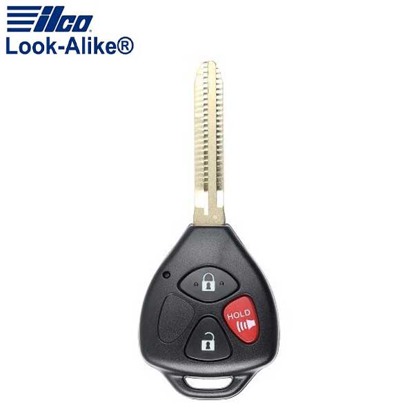 2007-2013 Scion / 3-Button Remote Head Key / PN: 89070-21120 / MOZB41TG (AFTERMARKET) - UHS Hardware