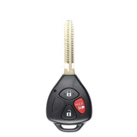 2007-2013 Toyota Yaris / 3-Button Remote Head Key / PN: 89070-52850 / MOZB41TG (AFTERMARKET) - UHS Hardware