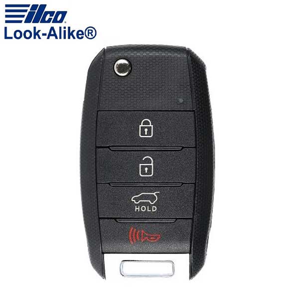 2014-2016 Kia Sportage / 4-Button Flip Key / PN: 95430-2T560 / NYODD4TX1306-TFL (AFTERMARKET) - UHS Hardware