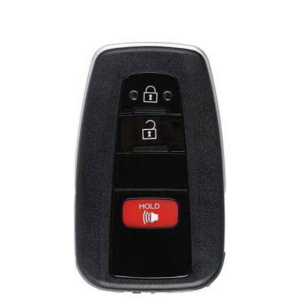 2018-2021 Toyota C-HR / 3-Button Smart Key / PN: 89904-F4020 / MOZBR1ET (AFTERMARKET) - UHS Hardware