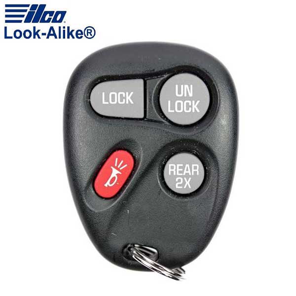 1999-2005 GM / 4-Button Keyless Entry Remote / PN: 15043458 / KOBLEAR1XT (AFTERMARKET) - UHS Hardware