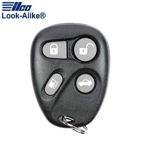 1998-2000 Cadillac / 4-Button Keyless Entry Remote / PN: 25656444 / KOBUT1BT (AFTERMARKET) - UHS Hardware