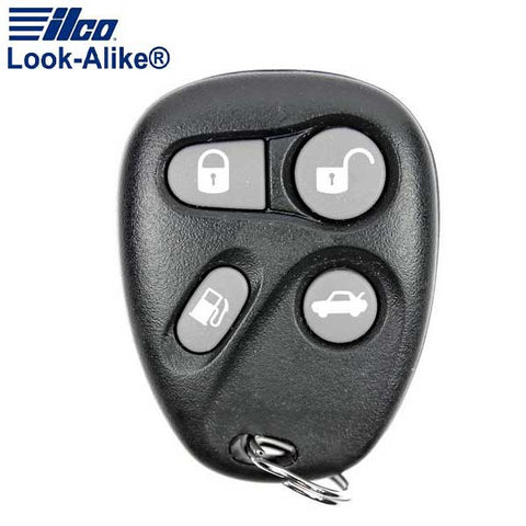 2001-2004 Cadillac / 4-Button Keyless Entry Remote / PN: 25695966 / KOBLEAR1XT (AFTERMARKET) - UHS Hardware